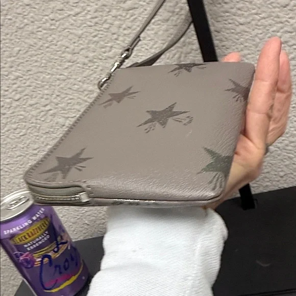Coach Starry Gray Wristlet - Picture 5 of 8